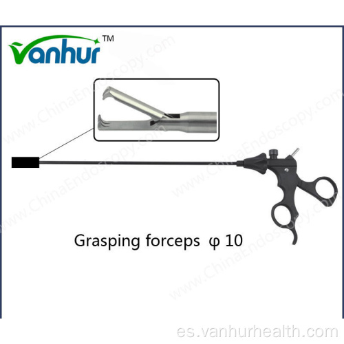 Pinzas laparoscópicas de agarre de la vesícula gallega 10 mm